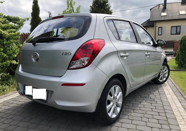 Hyundai i20 cena 19900 przebieg: 176000, rok produkcji 2013 z Kielce małe 137